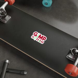Gimp Squad Red Die-Cut Sticker