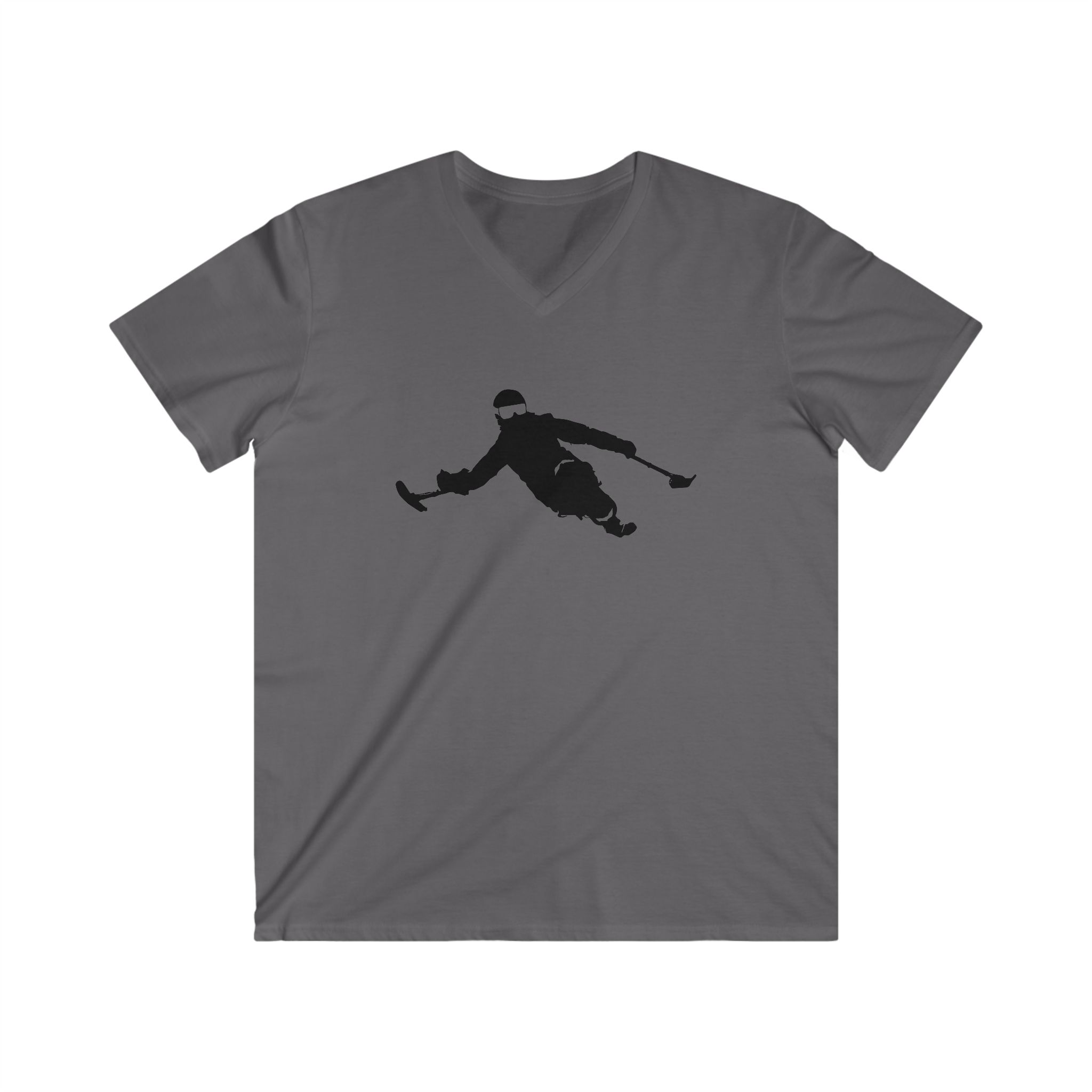 Sit-Skier Silhouette T-Shirt - Image 11