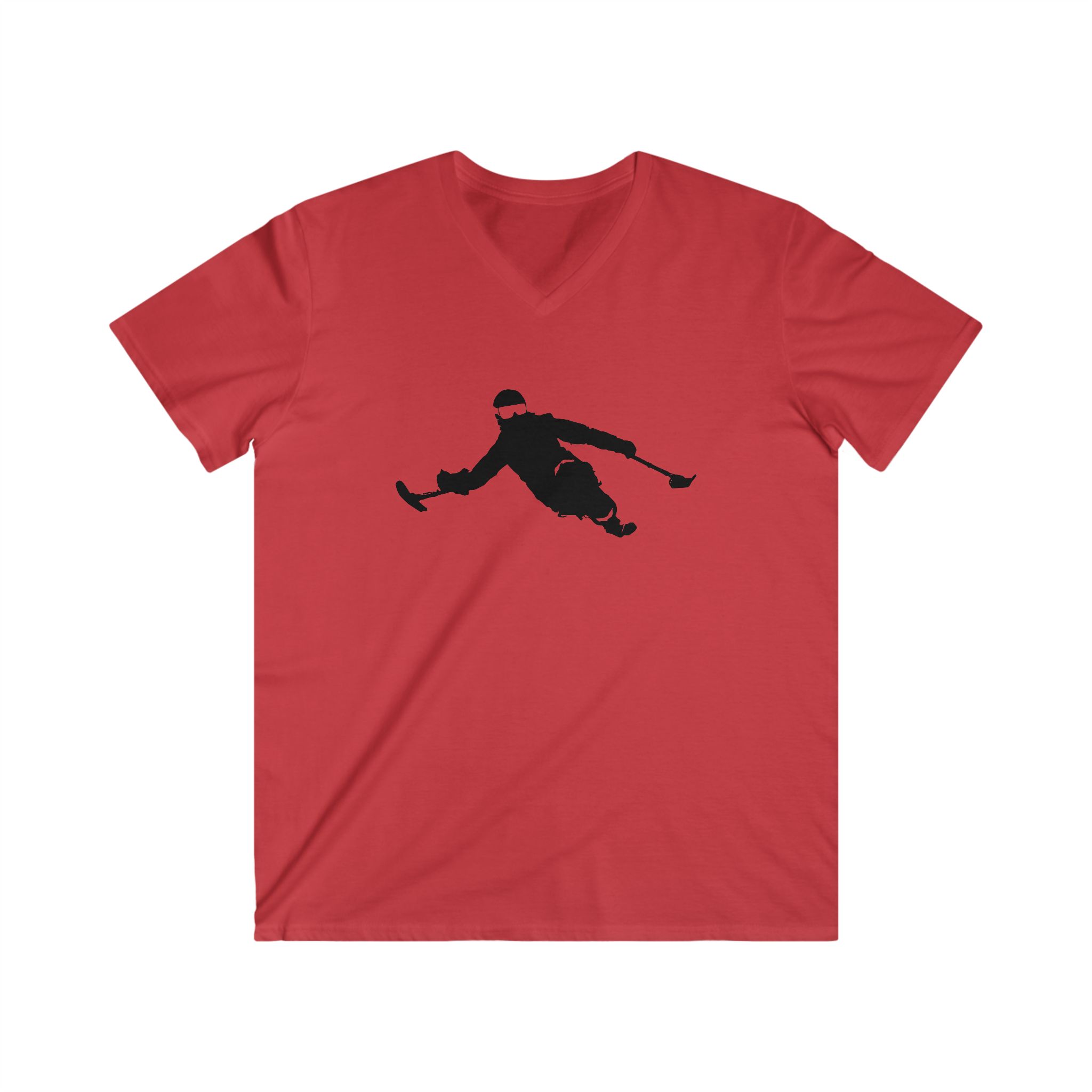 Sit-Skier Silhouette T-Shirt - Image 21