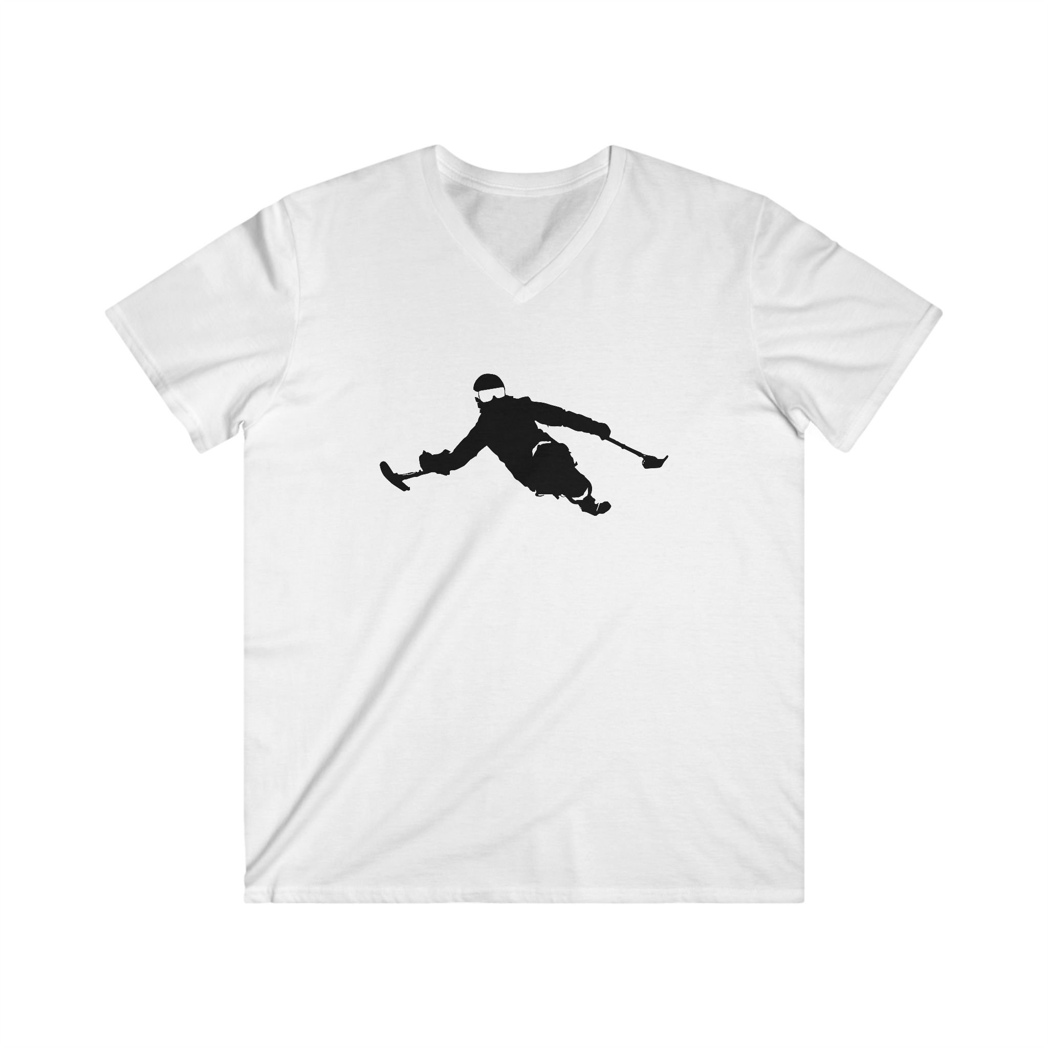 Sit-Skier Silhouette T-Shirt - Image 3