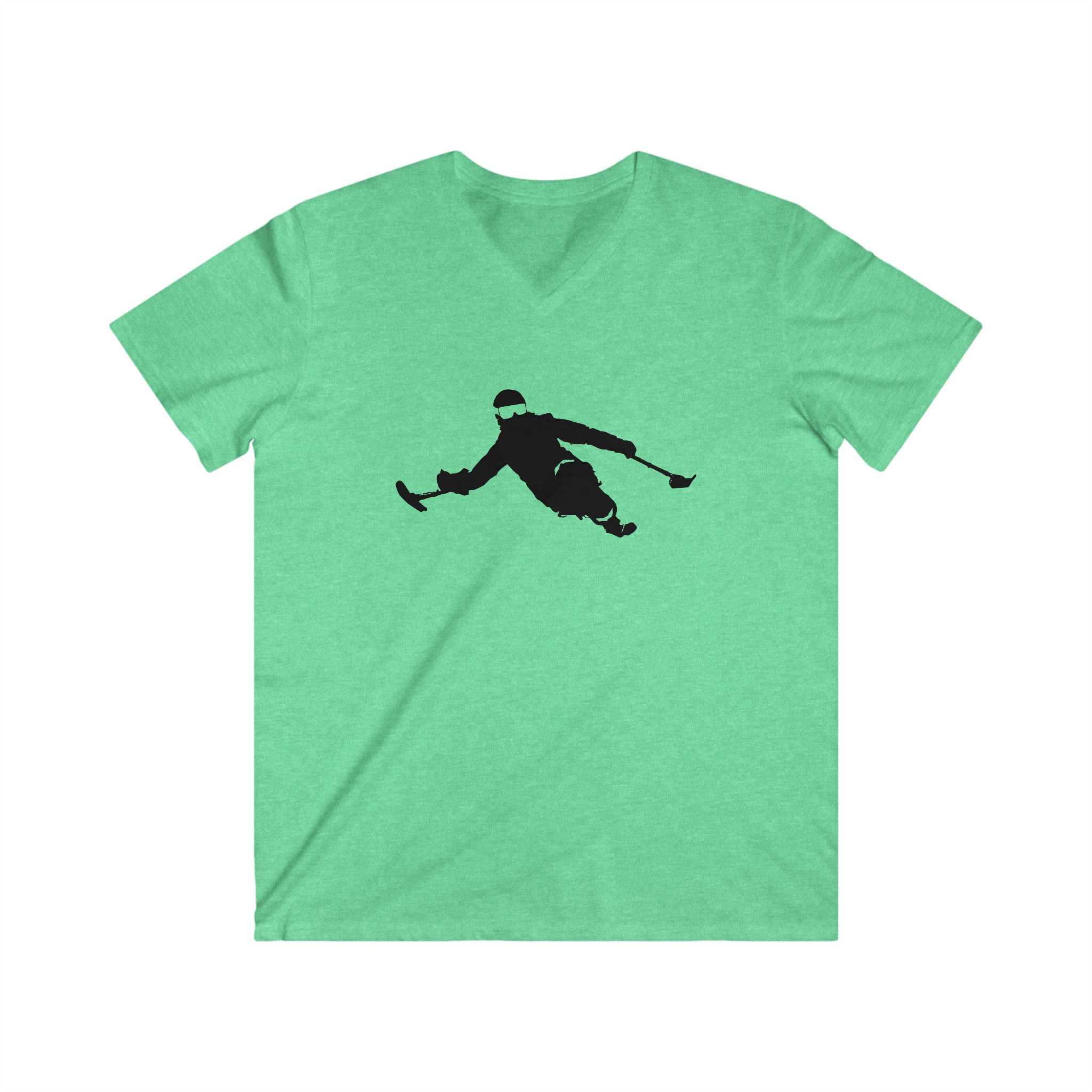 Sit-Skier Silhouette T-Shirt - Image 7