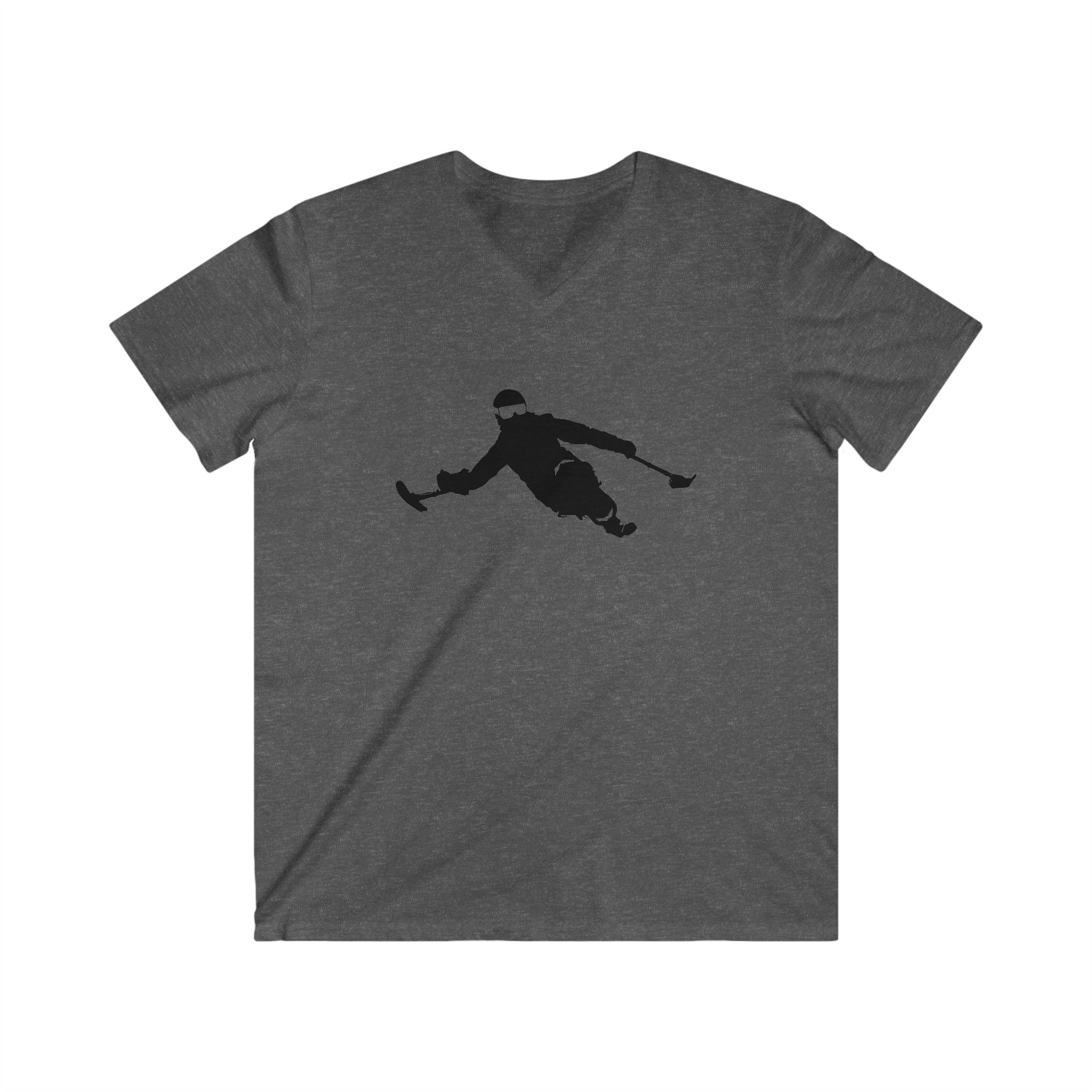 Sit-Skier Silhouette T-Shirt - Image 9