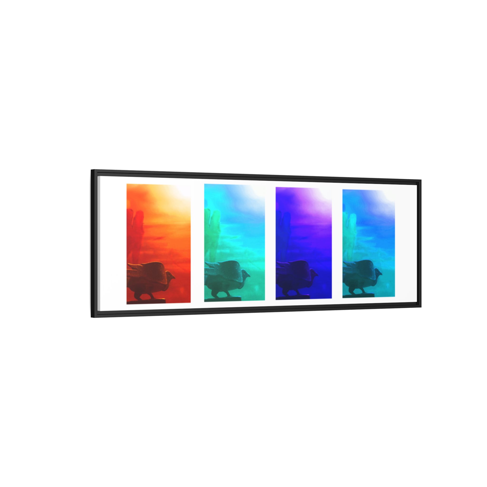Four Seasons Desert Bird Framed Matte Canvas - Image 2
