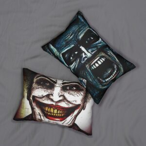 Batman & Joker Two-Faced Lumbar Pillow — Mark Urich Artwork