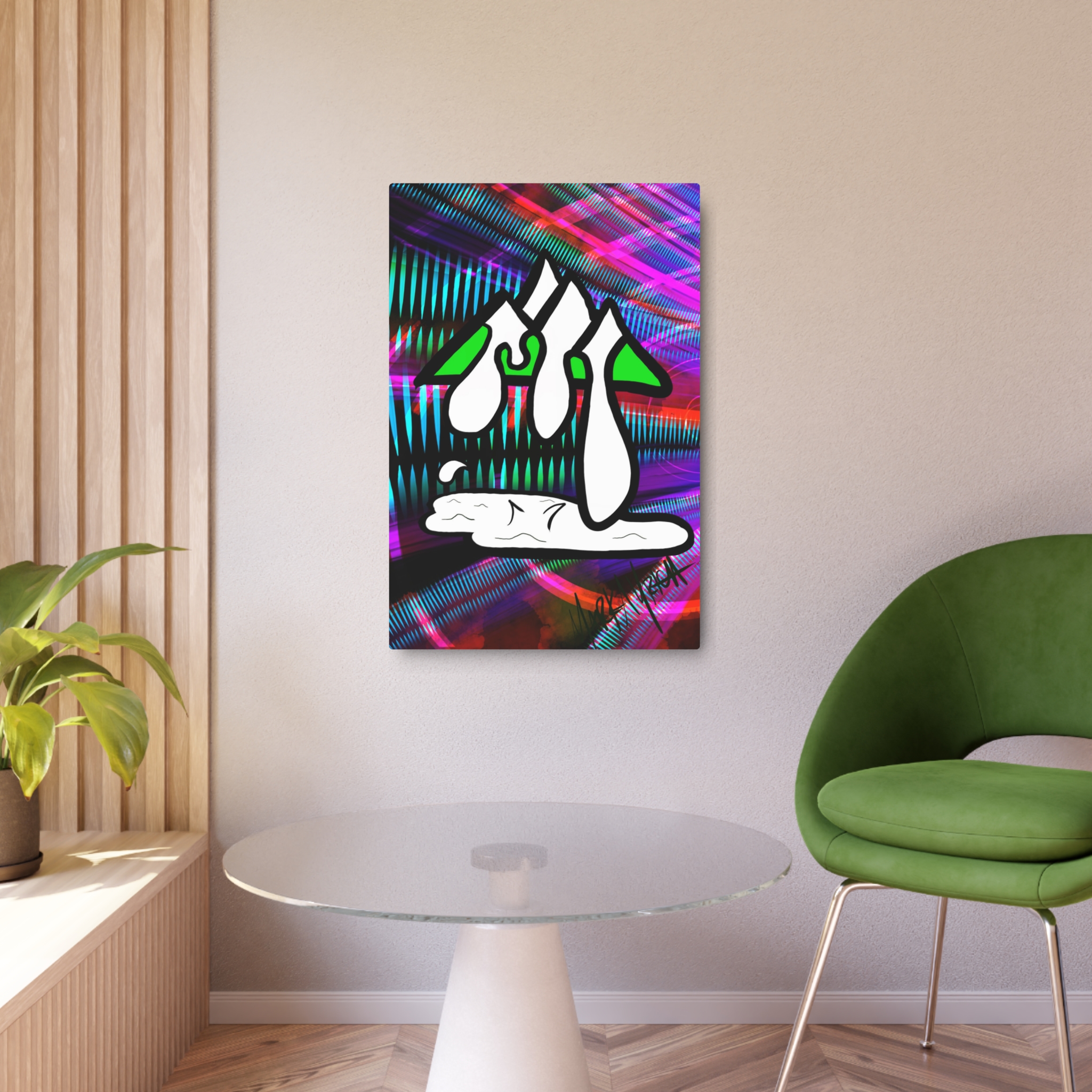 Drippy Trippy 'Mountain Dew' Metal Art Sign —Not Soda Wall Decor - Image 4