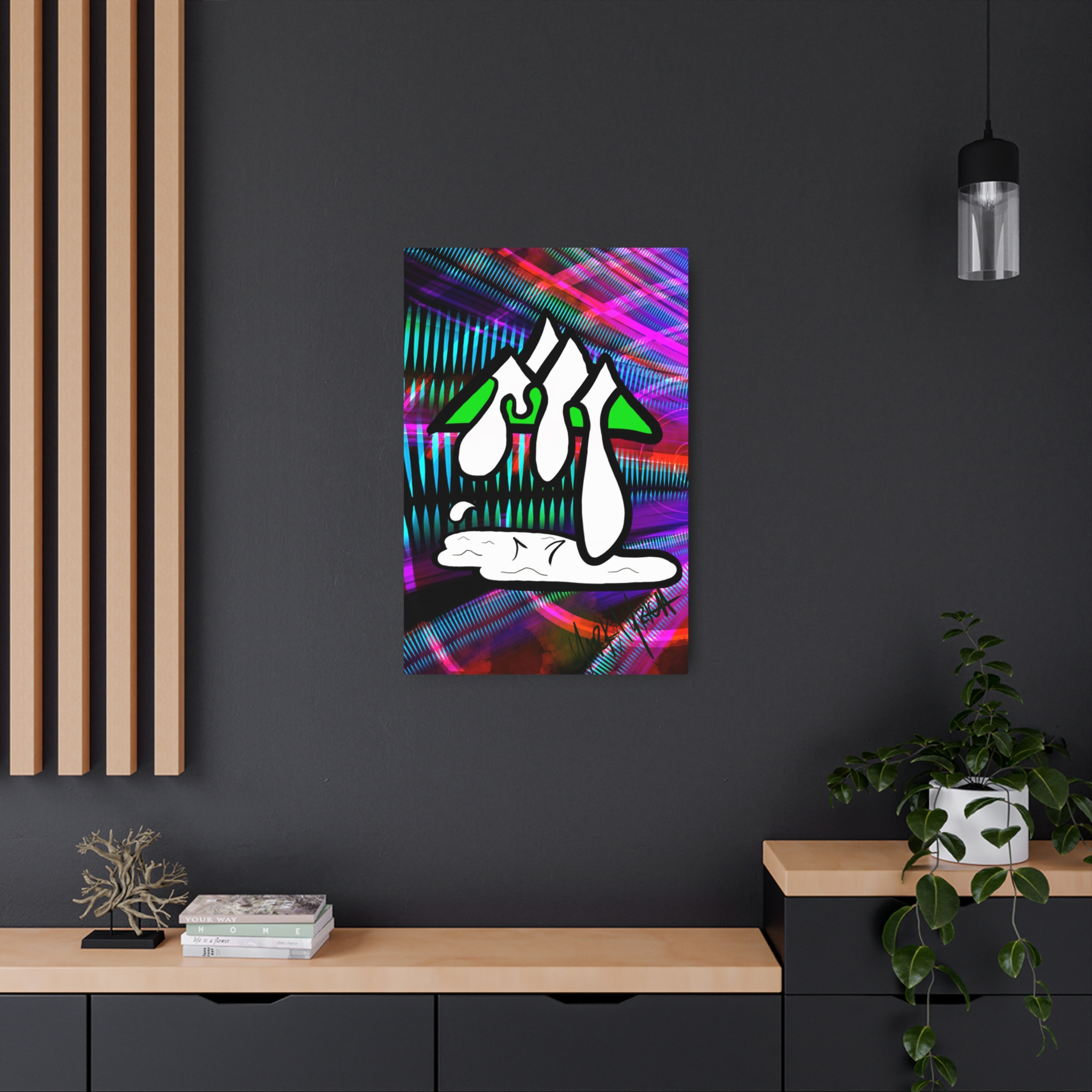 Drippy Trippy 'Mountain Dew' Metal Art Sign —Not Soda Wall Decor - Image 8