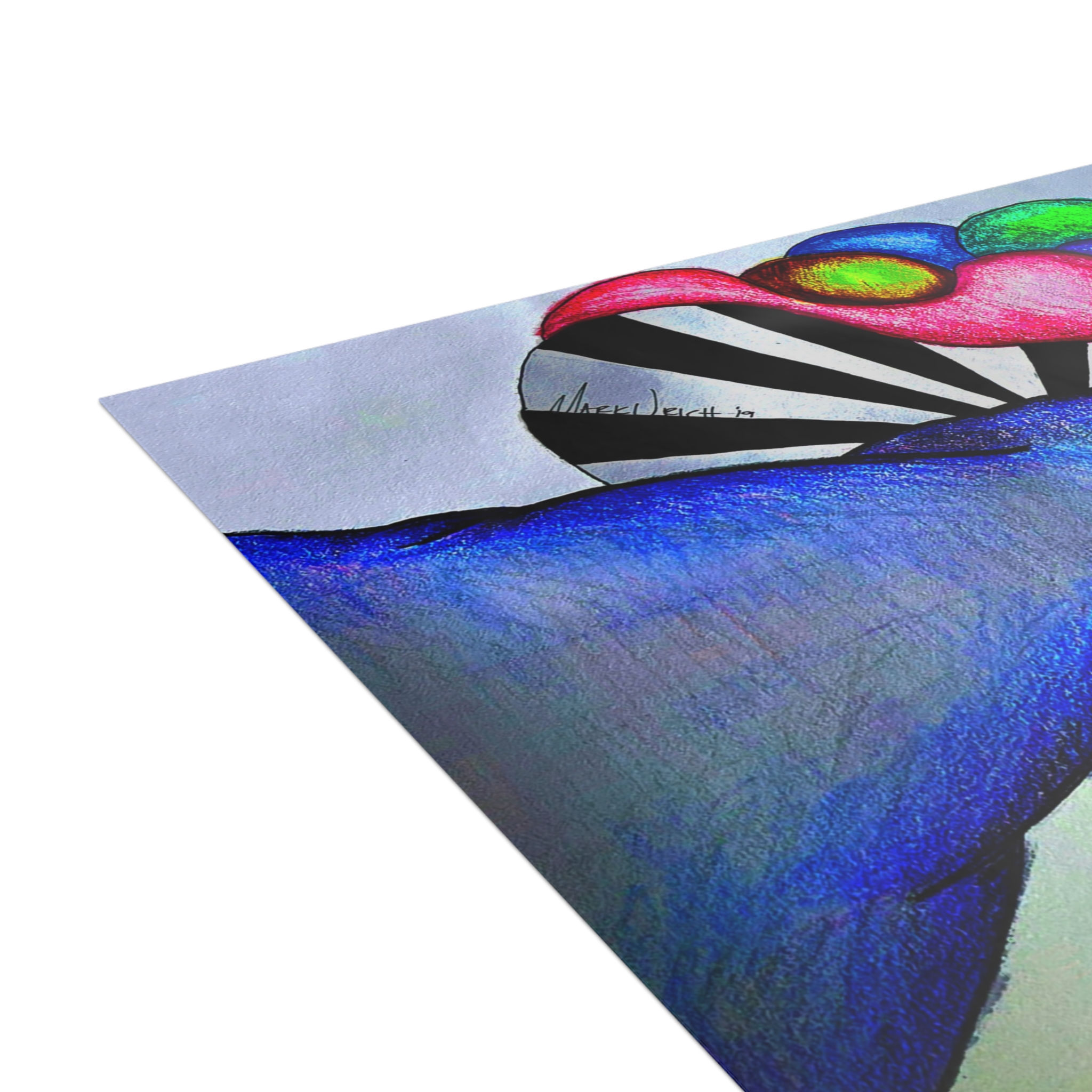 Trippy Mushroom Greeting Card Bundle — Psychedelic Postcards with Envelopes - Image 3