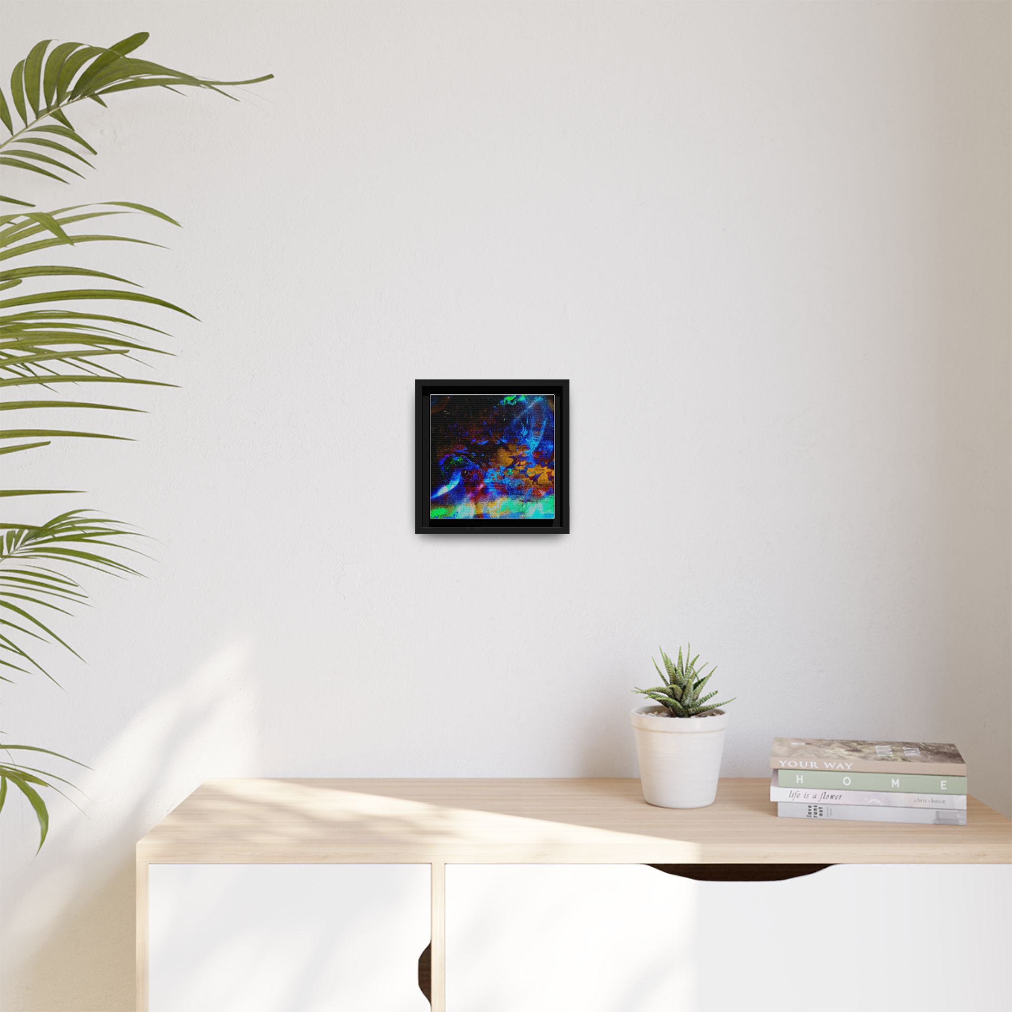 James Webb Telescope Photo? Nope..."Mark's Painting Again" Matte Canvas Framed Wall Art - Image 7