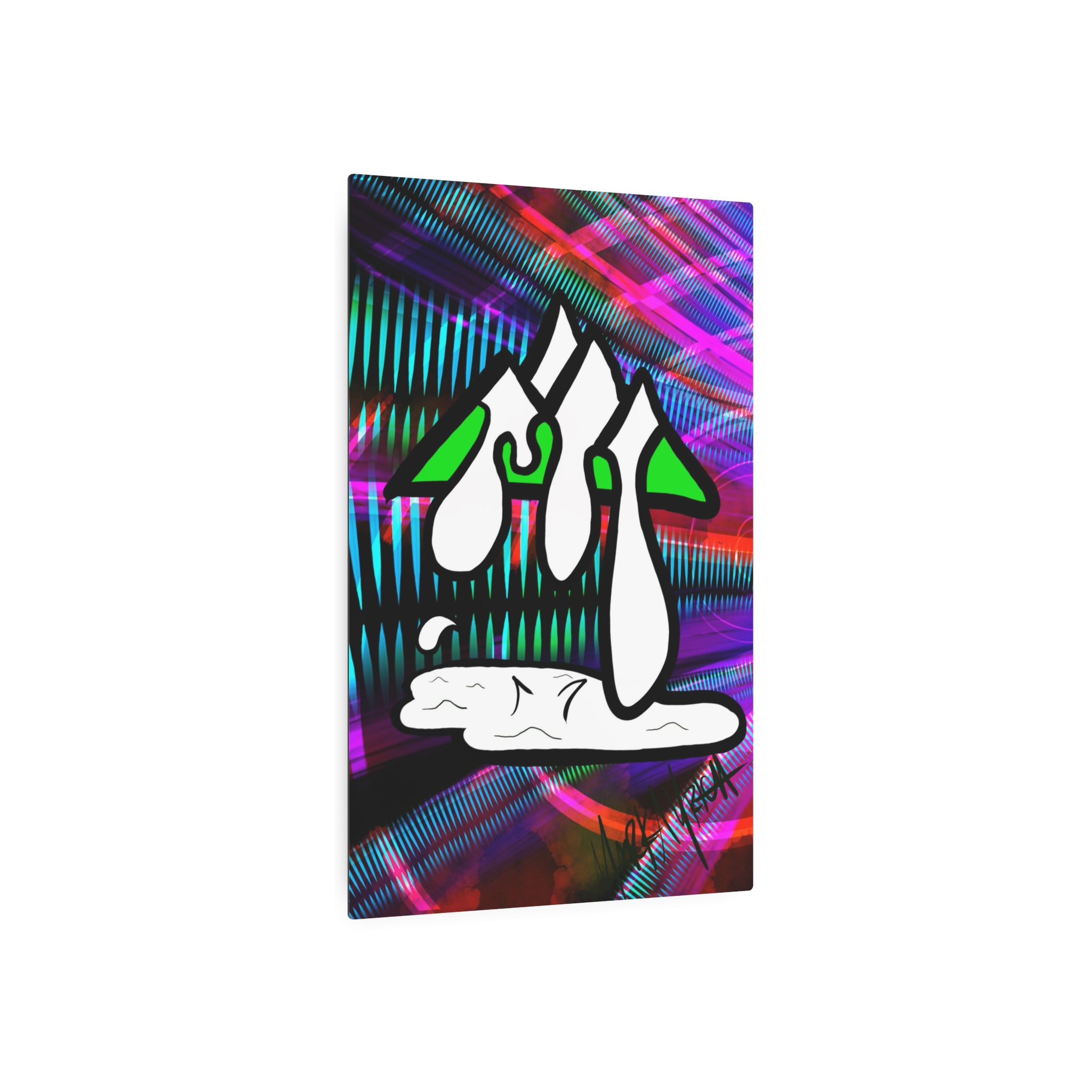 Drippy Trippy 'Mountain Dew' Metal Art Sign —Not Soda Wall Decor - Image 3