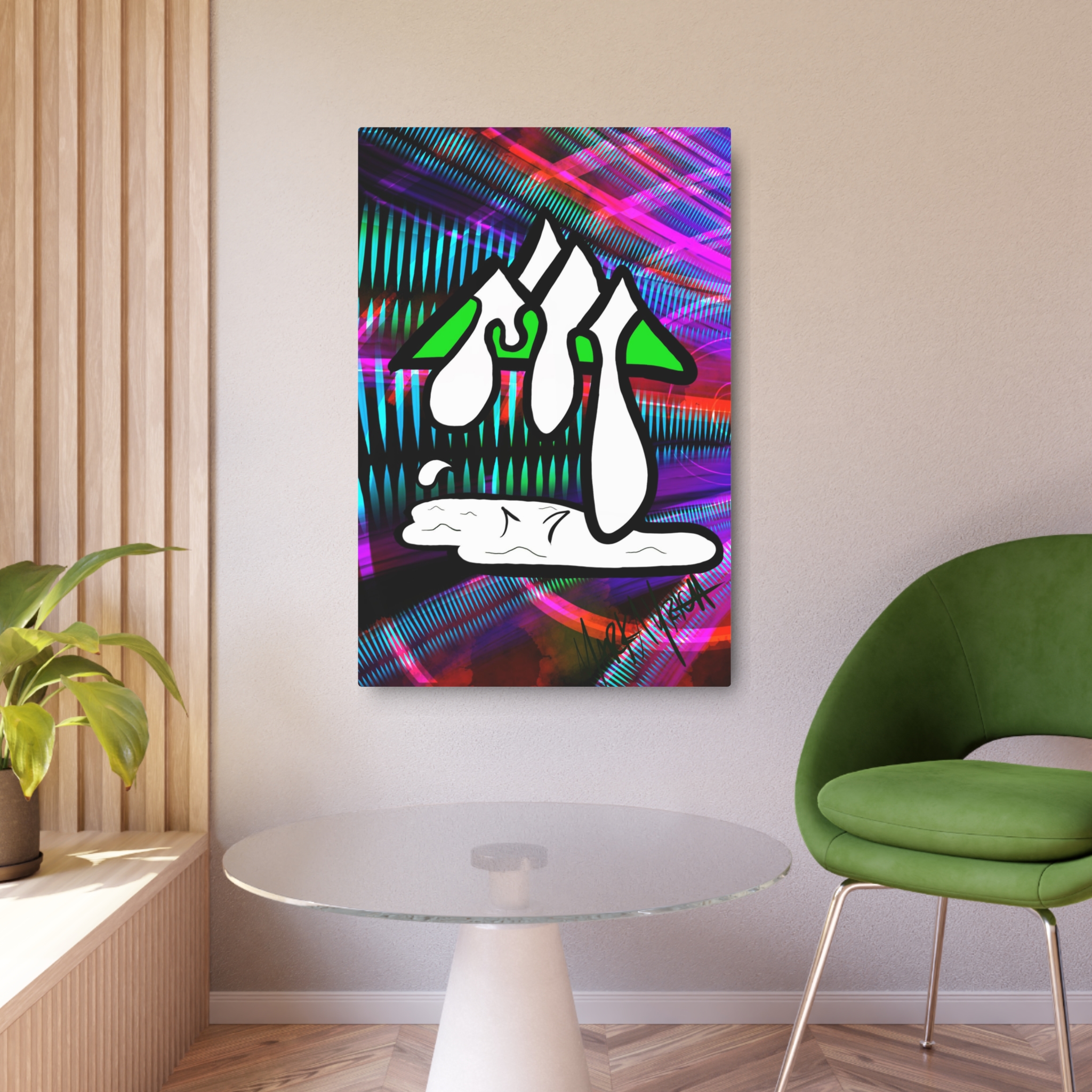 Drippy Trippy 'Mountain Dew' Metal Art Sign —Not Soda Wall Decor - Image 11