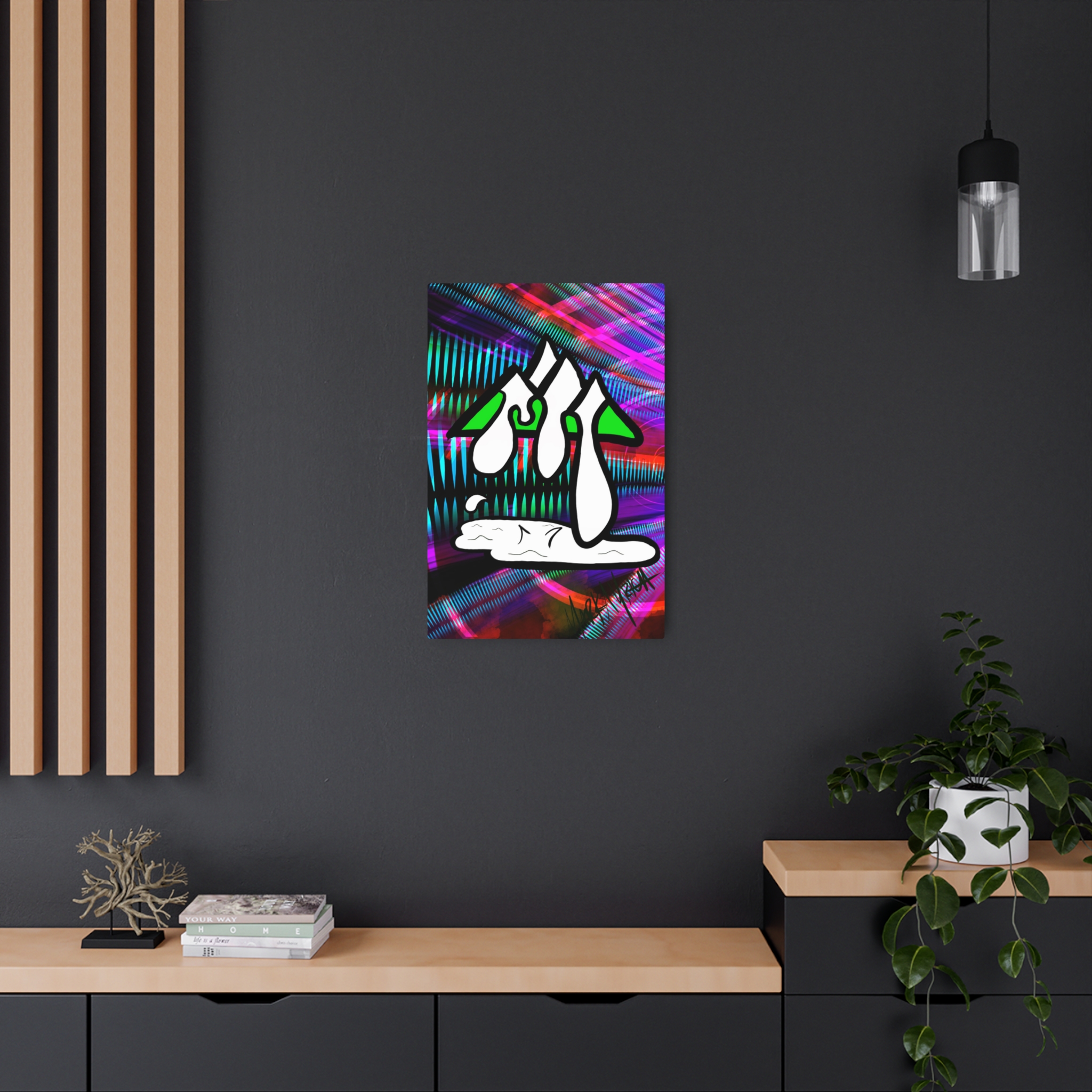 Drippy Trippy 'Mountain Dew' Metal Art Sign —Not Soda Wall Decor - Image 2