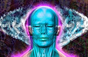 Dimethyltryptamine Metal Sign — Psychedelic DMT Wall Art