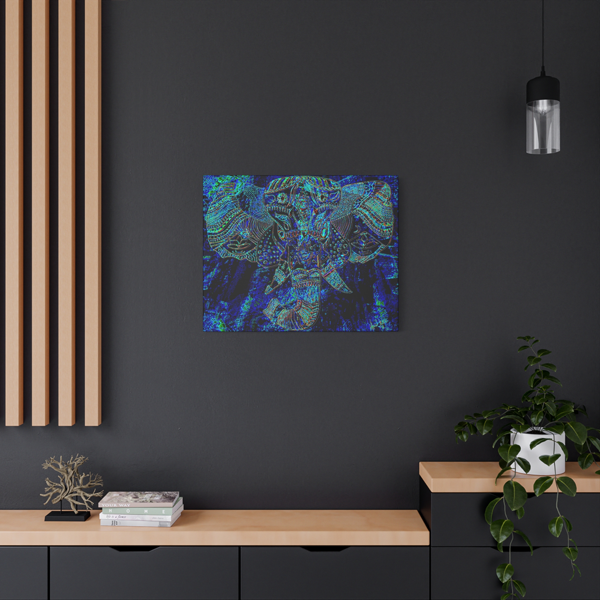 Pachydermis Dimethyltryptamis Matte Canvas Wall Art - Stretched 1.25" - Image 4